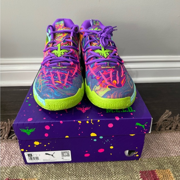 Puma | Shoes | Puma X Lamelo Ball Mb3 Be You Purplepinkgreen  display picture 1